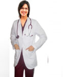 Consultation Labcoat Ladies Full Sleeve With Back Tieable Style