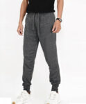 Dark Grey Jogger Pant With 2 Side Pocket With Drawstring