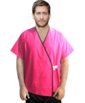 Mamography Gown Front Open Tieable Chest 50 Inches