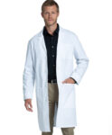 Microfiber Lab Coat Unisex Full Sleeve With Plastic Buttons 3 Pocket