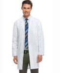 Microfiber Labcoat Unisex Full Sleeve With Plastic Buttons No Pocket Solid