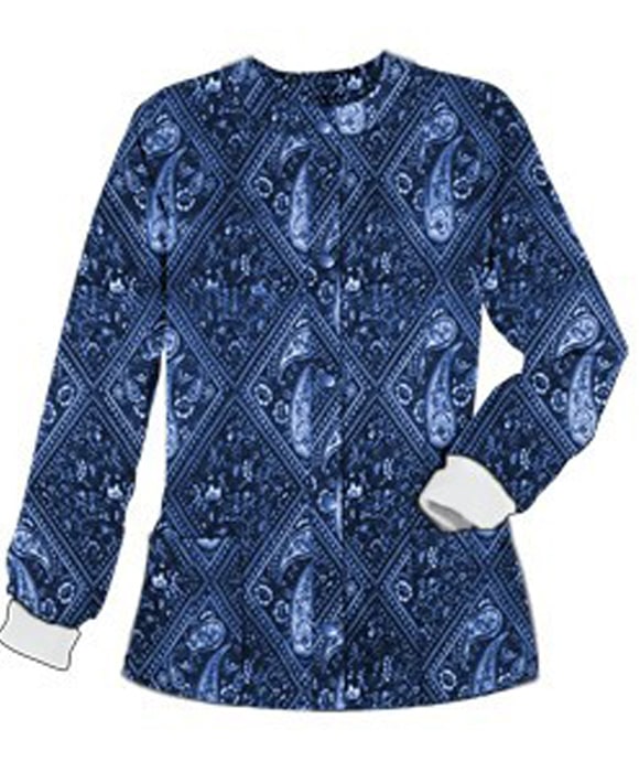 Nisex Full Sleeve in Blue With Blue Classical Print