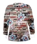 Nisex Full Sleeve in Flower and Shapes Print